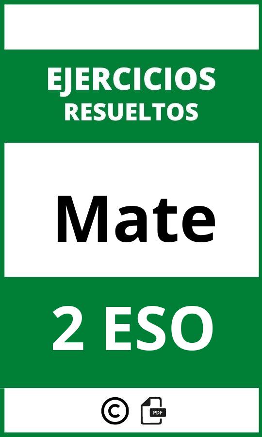 Ejercicios Mate Eso Pdf