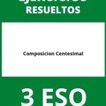 Composicion Centesimal Ejercicios  3 ESO PDF