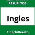 Ejercicios 1 Bachillerato Ingles PDF