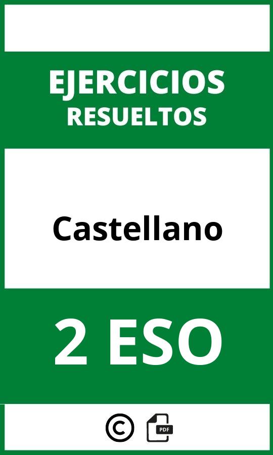 Ejercicios 2 ESO Castellano PDF