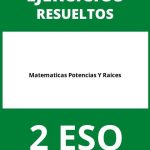 Ejercicios 2 ESO Matematicas Potencias Y Raices PDF