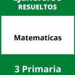 Ejercicios 3 Primaria Matematicas PDF