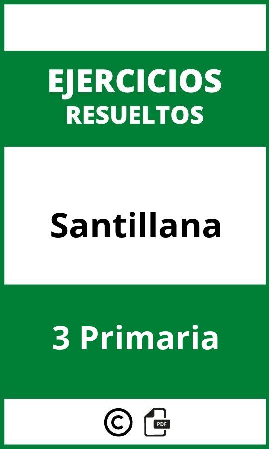 Ejercicios 3 Primaria Santillana PDF