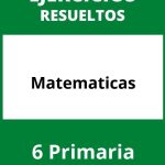 Ejercicios 6 Primaria Matematicas PDF