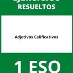 Ejercicios Adjetivos Calificativos 1 ESO PDF