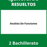 Ejercicios Analisis De Funciones 2 Bachillerato PDF