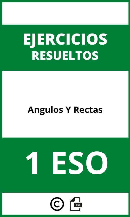 Ejercicios Angulos Y Rectas 1 ESO PDF