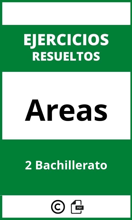 Ejercicios Areas 2 Bachillerato PDF