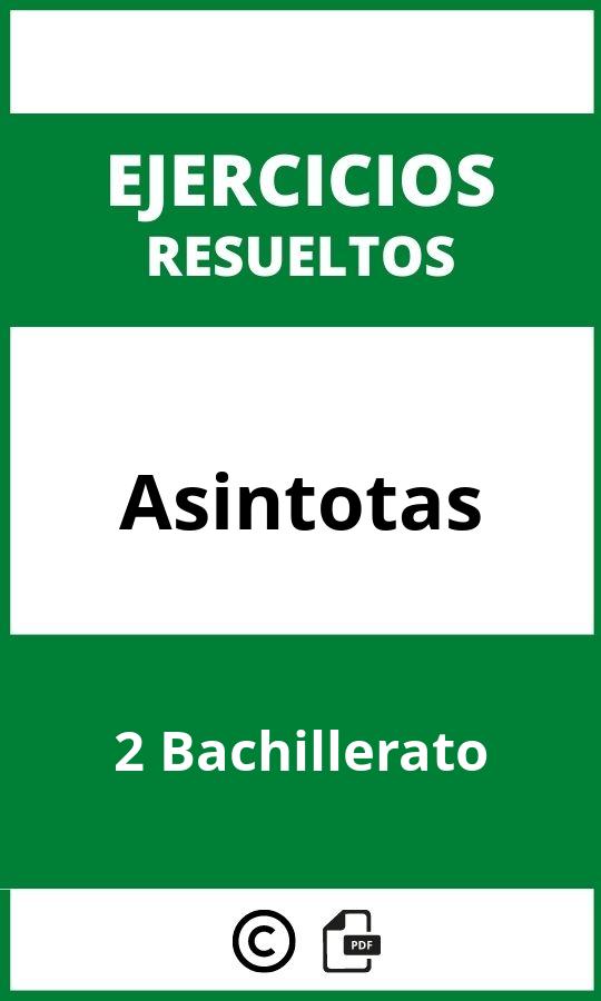 Ejercicios Asintotas 2 Bachillerato PDF