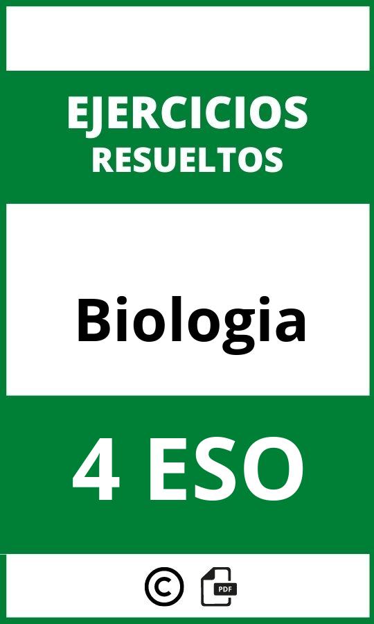 Ejercicios Biologia 4 ESO PDF