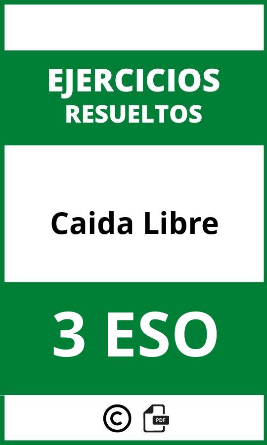 Ejercicios Caida Libre 3 ESO PDF