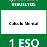 Ejercicios Calculo Mental 1 ESO PDF