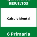 Ejercicios Calculo Mental 6 Primaria PDF