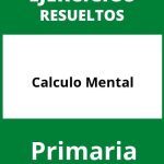 Ejercicios Calculo Mental Primaria PDF