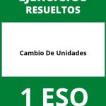 Ejercicios Cambio De Unidades 1 ESO PDF