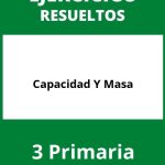 Ejercicios Capacidad Y Masa 3 Primaria PDF