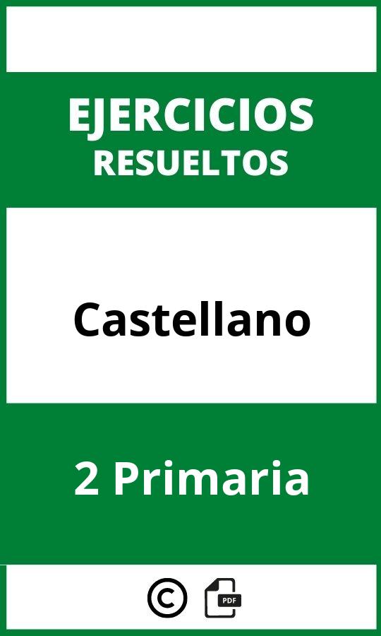 Ejercicios Castellano 2 Primaria PDF