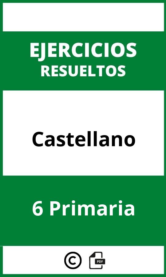 Ejercicios Castellano 6 Primaria PDF