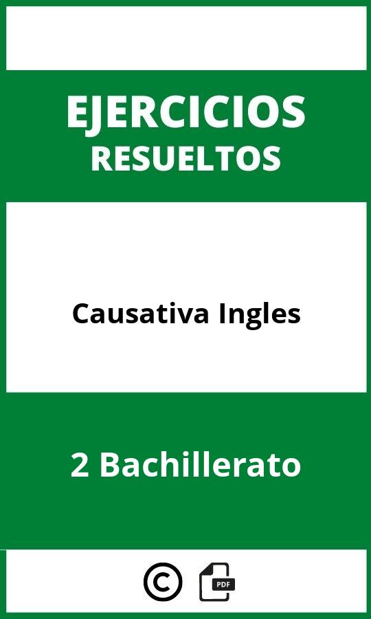 Ejercicios Causativa Ingles 2 Bachillerato PDF