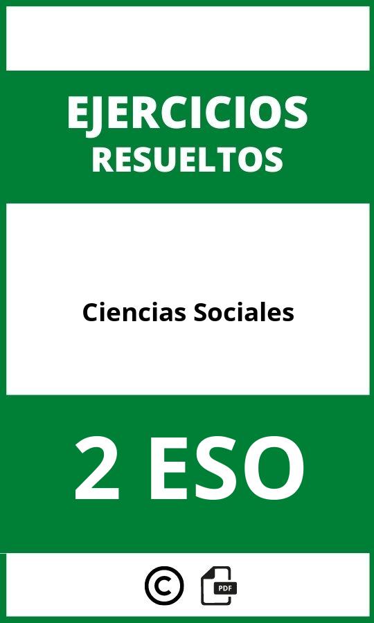 Ejercicios Ciencias Sociales 2 ESO PDF