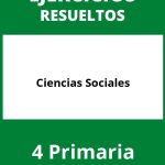 Ejercicios Ciencias Sociales 4 Primaria PDF