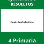 Ejercicios Ciencias Sociales 4 Primaria Santillana PDF