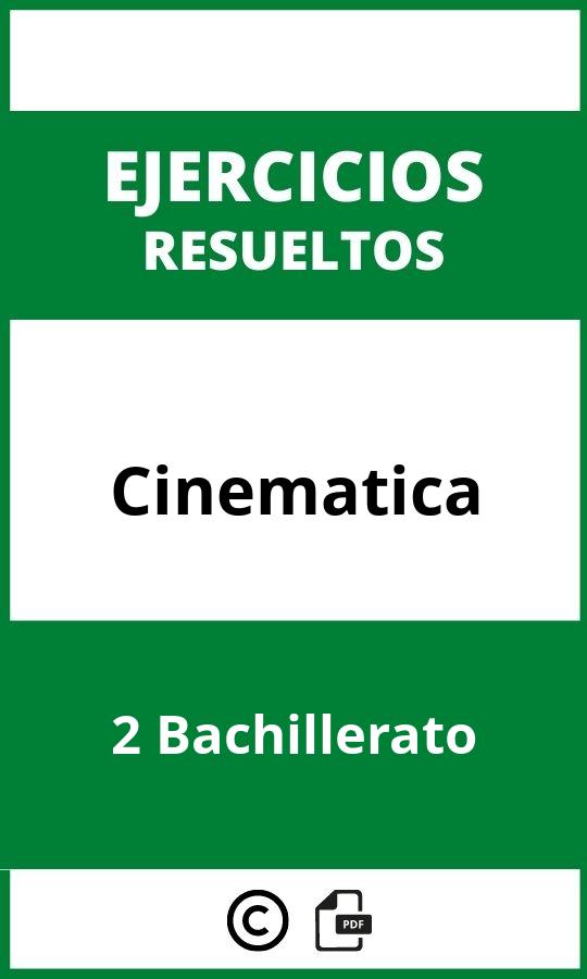 Ejercicios Cinematica 2 Bachillerato PDF