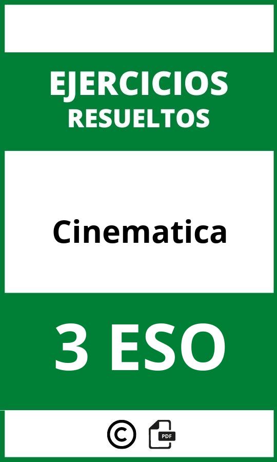 Ejercicios Cinematica 3 ESO PDF