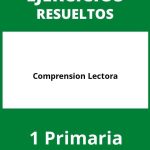 Ejercicios Comprension Lectora 1 Primaria PDF