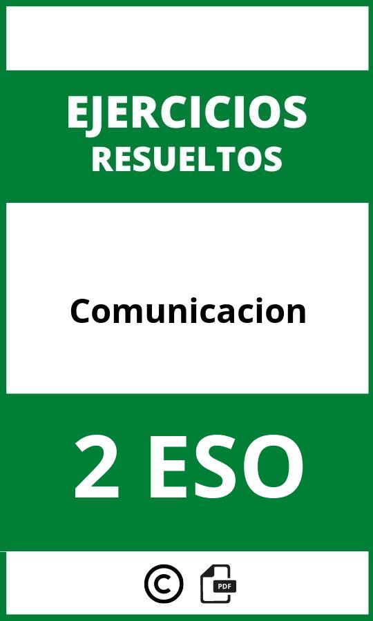 Ejercicios Comunicacion 2 ESO PDF