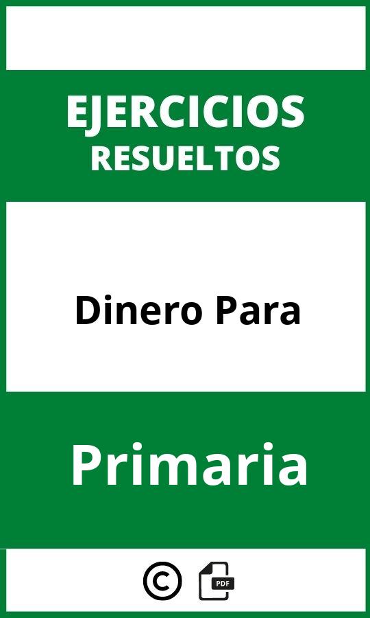 Ejercicios Con Dinero Para Primaria PDF