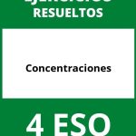 Ejercicios Concentraciones 4 ESO PDF