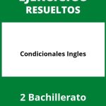 Ejercicios Condicionales Inglés 2 Bachillerato PDF