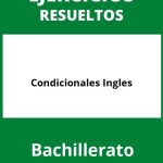 Ejercicios Condicionales Ingles Bachillerato PDF