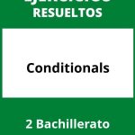 Ejercicios Conditionals 2 Bachillerato PDF