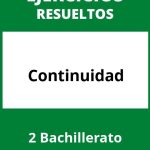 Ejercicios Continuidad 2 Bachillerato PDF