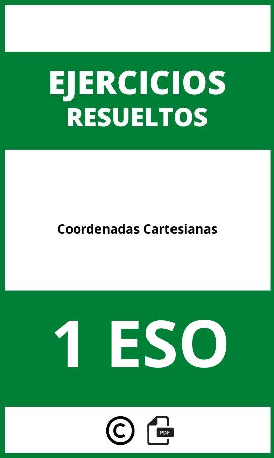 Ejercicios Coordenadas Cartesianas 1 ESO PDF