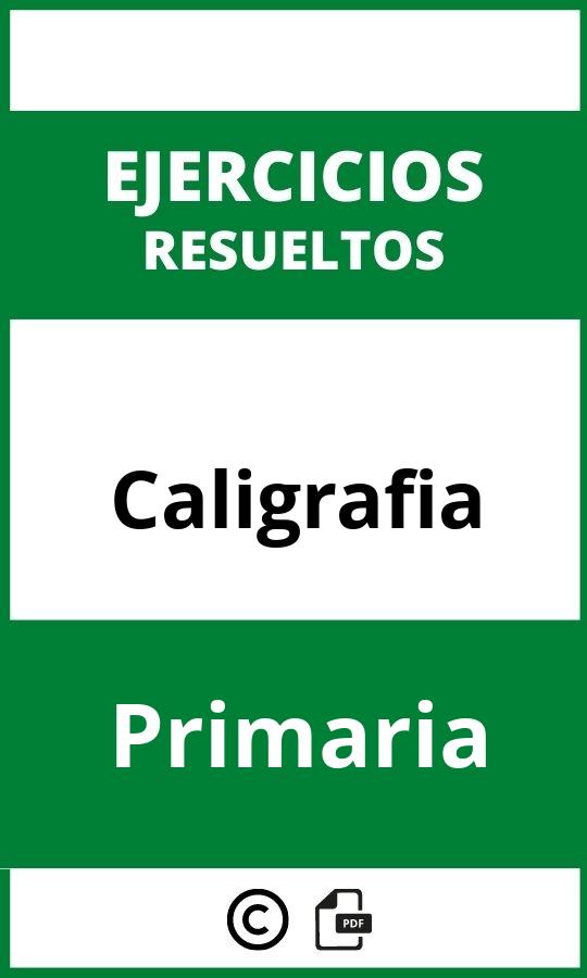 Ejercicios De Caligrafia PDF Primaria