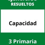 Ejercicios De Capacidad 3 Primaria PDF