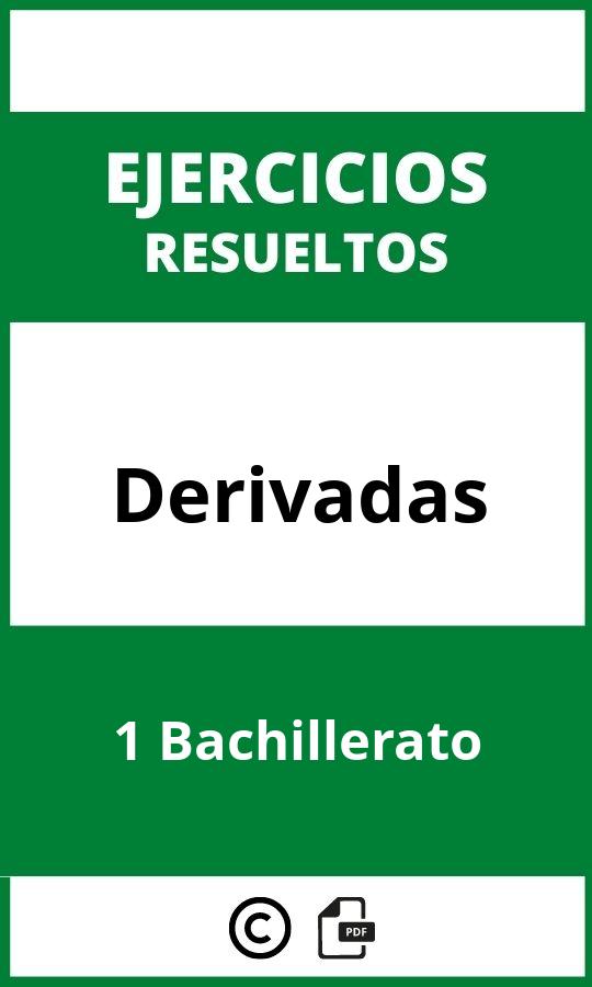 Ejercicios De Derivadas 1 Bachillerato PDF