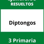 Ejercicios De Diptongos 3 Primaria PDF