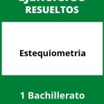 Ejercicios De Estequiometria 1 Bachillerato PDF