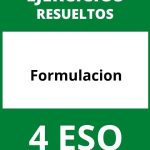 Ejercicios De Formulacion 4 ESO PDF