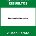 Ejercicios De Formulacion Inorganica 2 Bachillerato PDF