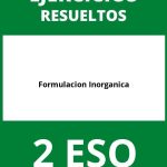 Ejercicios De Formulacion Inorganica 2 ESO PDF