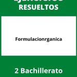 Ejercicios De Formulacion Organica 2 Bachillerato PDF