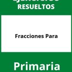 Ejercicios De Fracciones Para Primaria PDF