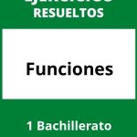 Ejercicios De Funciones 1 Bachillerato PDF
