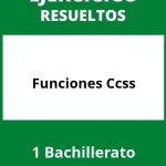 Ejercicios De Funciones 1 Bachillerato Ccss PDF