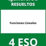 Ejercicios De Funciones Lineales 4 ESO PDF